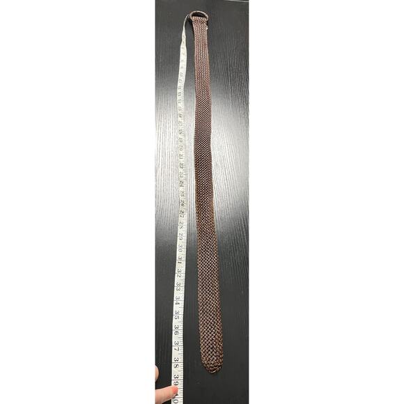 J. Crew Boho Braided Leather Wide Belt - Picture 7 of 7